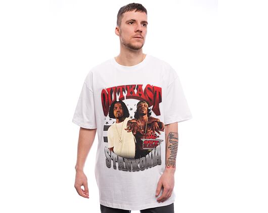 T-Shirt Mister Tee Outkast Stankonia Oversize Tee White