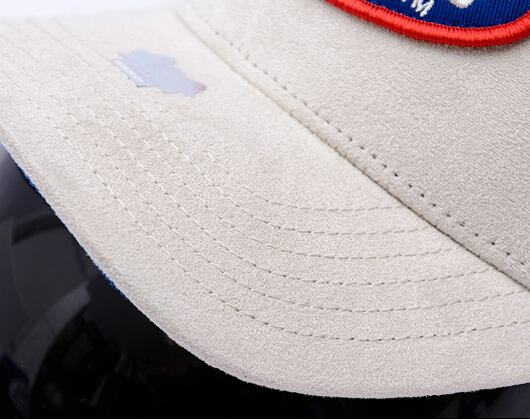 Kappe Von Dutch - Trucker Boston - Caps - Suede - Blue/ Cream