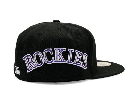 Kappe New Era - MLB Image Drop - All Over Print 59FIFTY - Colorado Rockies - Black