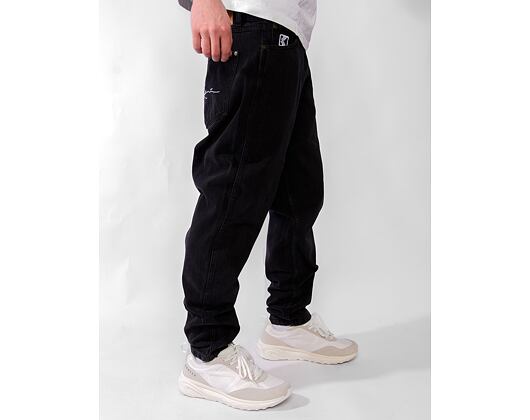 Jeans Karl Kani Small Signature Baggy Five Pocket Denim vintage schwarz