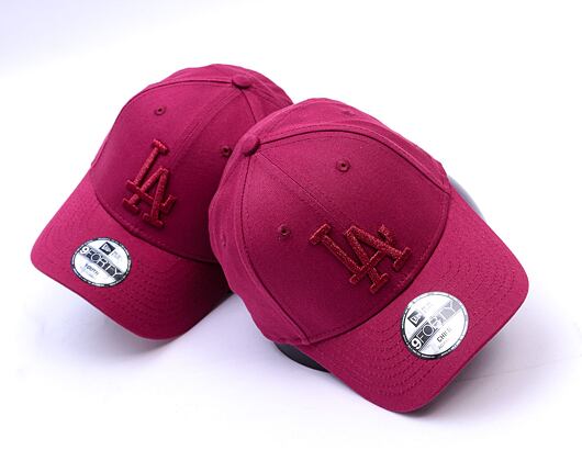 Kinder Kappe New Era - MLB Metallic 9FORTY - LA Dodgers - Burgundy