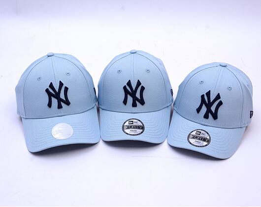 Kinder Schirmmütze New Era - MLB Metallic 9FORTY - NY Yankees - Pastellblau
