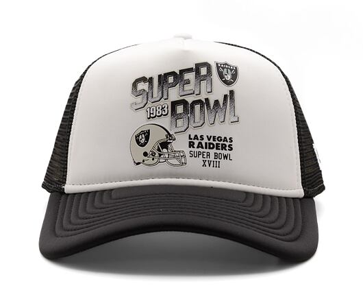Kappe New Era - NFL Superbowl 9FORTY Trucker - Las Vegas Raiders - Black