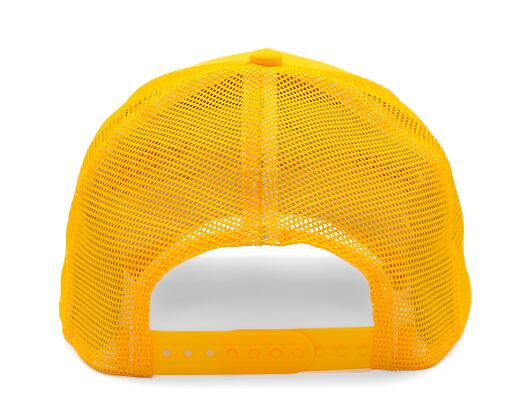Kappe New Era - MLB Essential 9FORTY Trucker - LA Dodgers - Grilled Yellow / Blue
