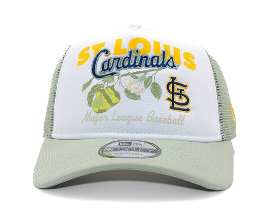Kappe New Era - MLB Fruit Graphic 9FORTY Trucker - St. Louis Cardinals - Mint Green