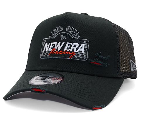 Kappe New Era - Motosport 9FORTY Trucker - Black / Red