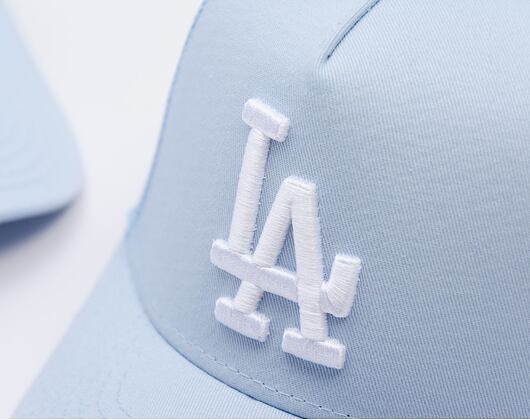 Kinderkappe New Era - MLB Essential 9FORTY Trucker - LA Dodgers - Pastellblau / Navy