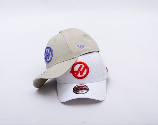 Kappe New Era - F1 Essential 9FORTY - Haas Formula 1 - White