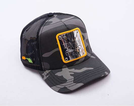 Kappi Capslab - Trucker Looney Tunes Bugs Bunny - Metall/Camouflage