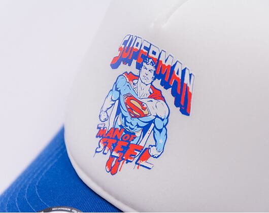 Kinder Kappe New Era - Warner Bros Superman 9FORTY Trucker - Blue Azure