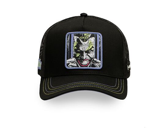 Kappe Capslab - Trucker DC Comics - Joker - Black