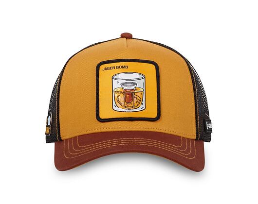 Kappe Capslab - Trucker Jäger Bomb - Caramel