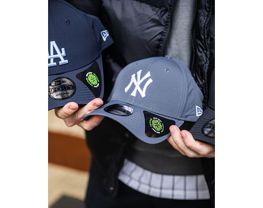 Kappe New Era - MLB Recycled 9FORTY - NY Yankees - Gray / White