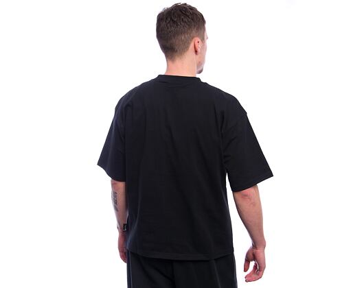 T-Shirt Karl Kani - Woven Signature Chrome Logo Crop Tee - black