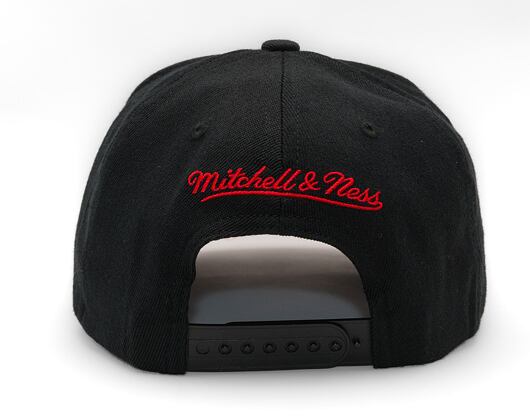 Kappe Mitchell & Ness - Branded Pinscript Classic Red - Black/Red