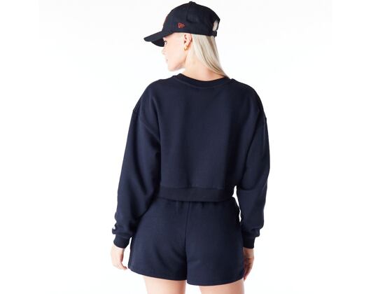 Damen Pullover New Era - MLB Essential Crewneck - NY Yankees - Black / White