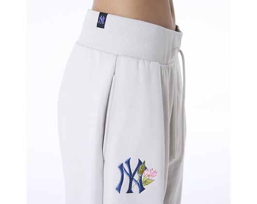 Damen Trainerhose New Era - MLB Floral Jogger - NY Yankees - Stone