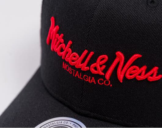 Kappe Mitchell & Ness - Branded Pinscript Classic Red - Black/Red