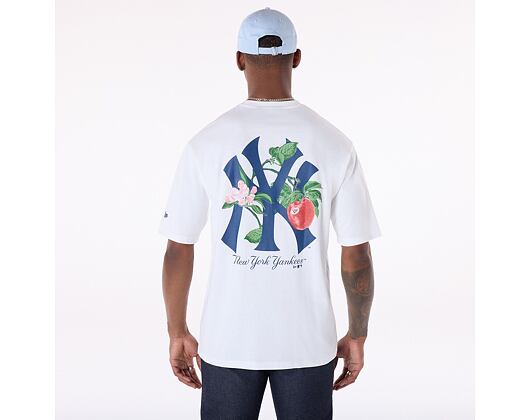 T-Shirt New Era - MLB Fruit Graphic - NY Yankees - Off White