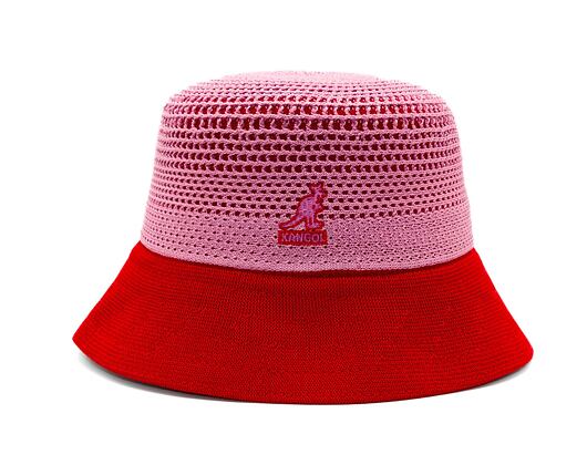 Hut Kangol - Double Mesh Lahinch - Peony Pink/Scarlet