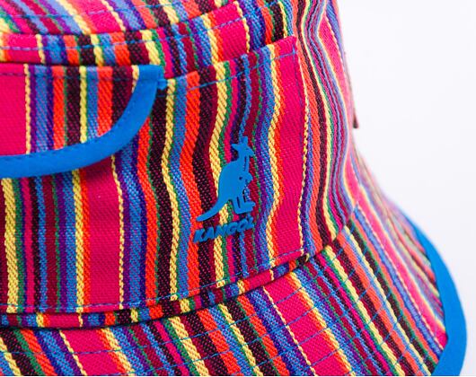 Hut Kangol - Multi Color Stripe Bucket - Rainbow Multi