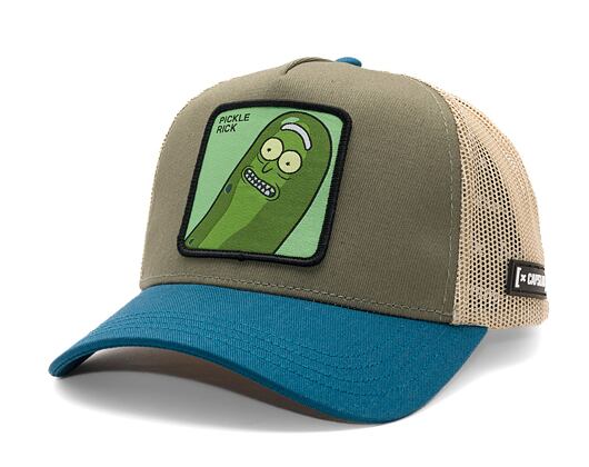 Kappe Capslab Rick & Morty - Pickle Rick - Coton Et Pu