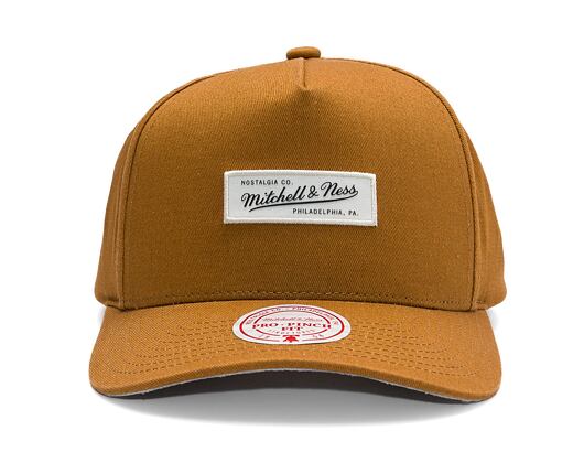 Kappe Mitchell & Ness - Branded Box Logo 2.0 Pro Snapback - Branded - Tan