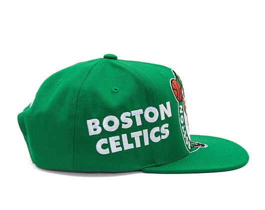 Kappe Mitchell & Ness - Boston Celtics - Big Time Snapback - Green