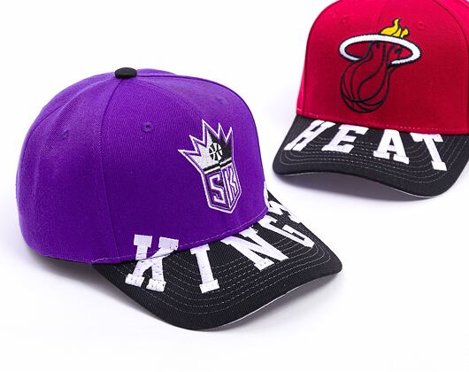 Kappe Mitchell & Ness - Sacramento Kings - Underarch Pro Snapback Hwc - Purple