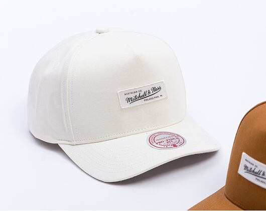Kappe Mitchell & Ness - Branded Box Logo 2.0 Pro Snapback - Branded - Cream