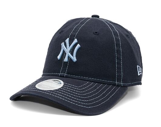 Damen Kappe New Era - MLB Contrast Stitch 9TWENTY - NY Yankees - Navy / Blue