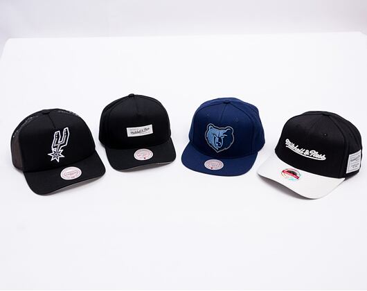 Kappe Mitchell & Ness - San Antonio Spurs - Evergreen Trucker - Black