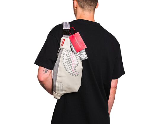 Bauchtasche Sprayground -  Cream Check Shark Central Crossbody