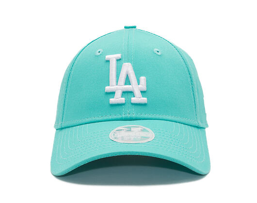Damen Kappe New Era - MLB League Essential 9FORTY - LA Dodgers - Teal / White