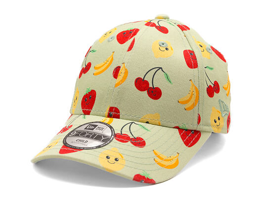 Kinder Kappe New Era - Branded Fruit 9FORTY - Green
