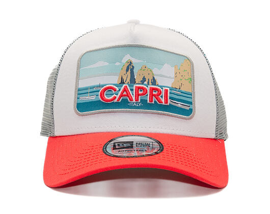 Kappe New Era - Branded Summer Trucker 9FORTY Trucker - Coral