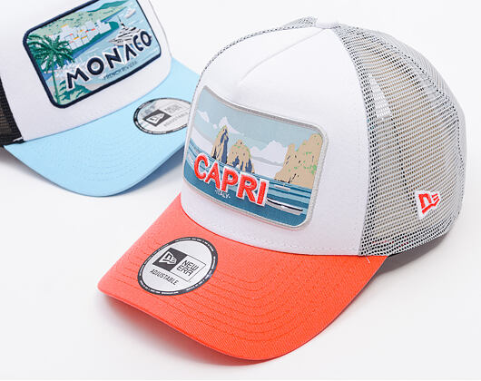 Kappe New Era - Branded Summer Trucker 9FORTY Trucker - Coral