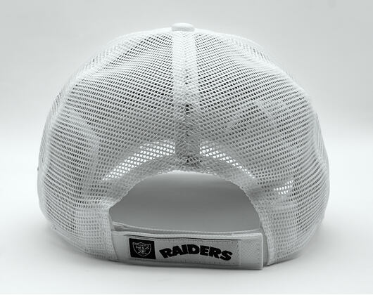 Kappe New Era - NFL Homefield Trucker 9FORTY - Las Vegas Raiders - White