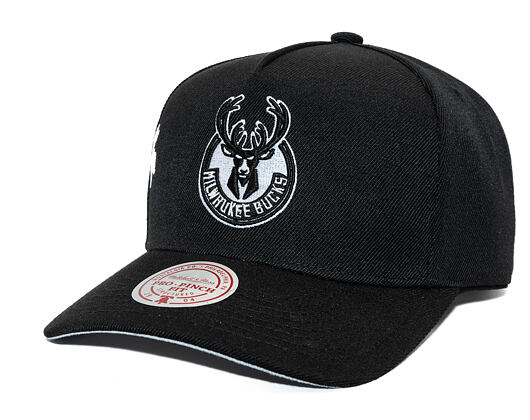 Kappe Mitchell & Ness - NBA Born To Win Pro Snapback - Milwaukee Bucks - Black