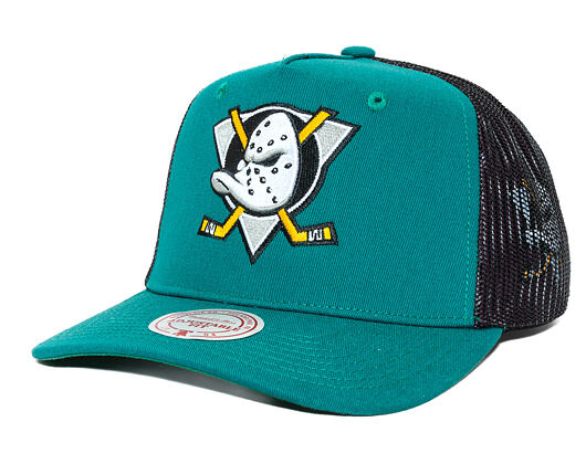 Kappe Mitchell & Ness - NHL Tremor Trucker Vntg - Anaheim Ducks - Teal