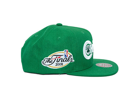 Kappe Mitchell & Ness - NBA Winners Circle Snapback - Boston Celtics - Green