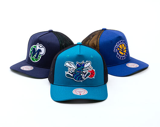 Kappe Mitchell & Ness - NBA Tremor Trucker HWC - Charlotte Hornets - Teal