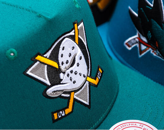 Kappe Mitchell & Ness - NHL Tremor Trucker Vntg - Anaheim Ducks - Teal
