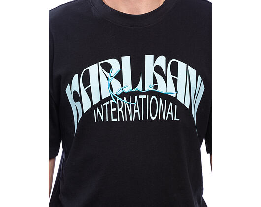 T-Shirt Karl Kani - Signature International T-Shirt - Black