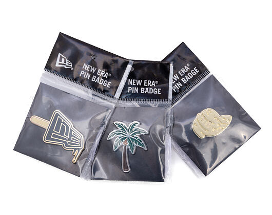 Pin New Era - Branded Palmtree Pin - Silver