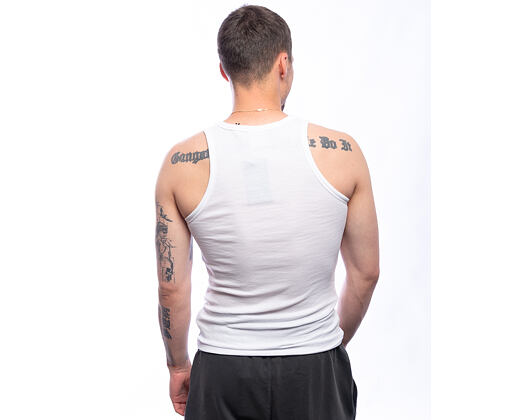 Leibchen Karl Kani - Chest Signature Essential Waffle Tanktop - White