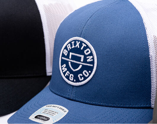Kappe Brixton - Crest X Mp Mesh Cap - Joe Blue/White