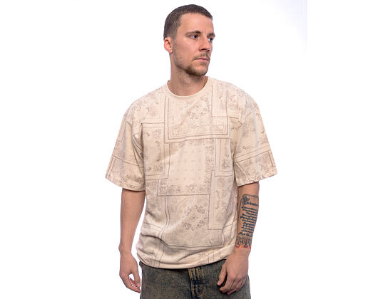 T-Shirt Karl Kani - Signature Paisley T-Shirt - Beige
