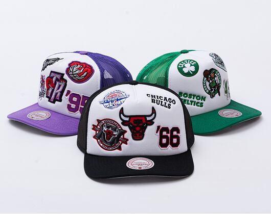 Kappe Mitchell & Ness - Gridlock Trucker - Chicago Bulls - White