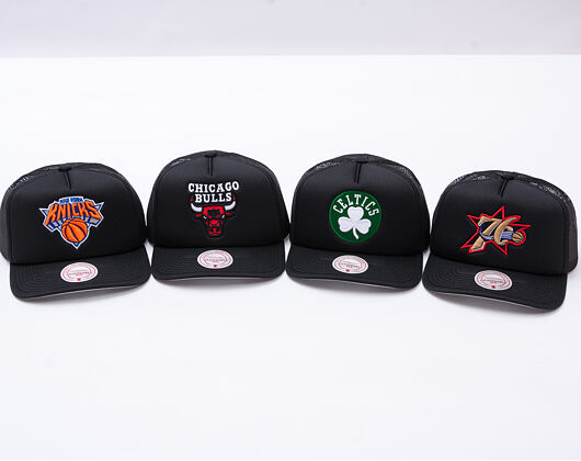 Kappe Mitchell & Ness - Hidden Trucker - Boston Celtics - Black